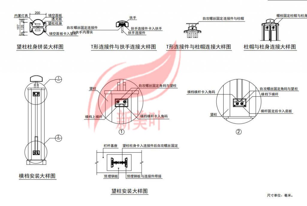 20190711152017-1024x687 四川成都景观桥梁护栏施工图