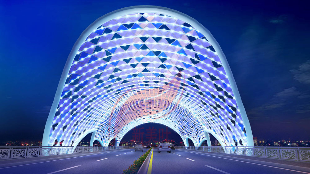 C 新美叶公司2019年上半年桥梁装饰工程方案设计效果图公示（部分）