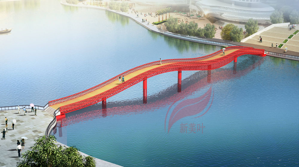 E 新美叶公司2019年上半年桥梁装饰工程方案设计效果图公示（部分）