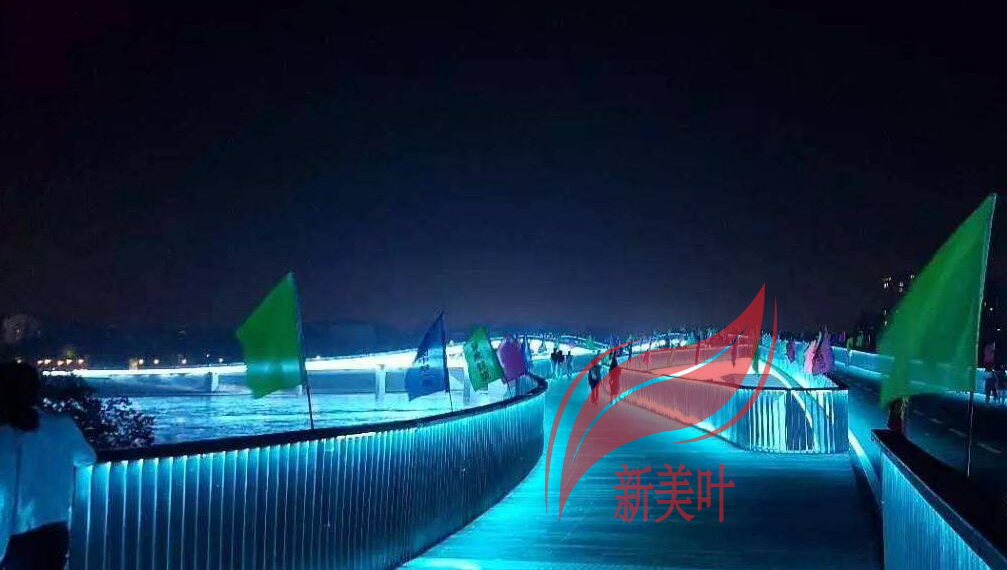 7 2022年新美叶公司 桥梁装饰、网红桥、公园栈道护栏、栈道护栏
